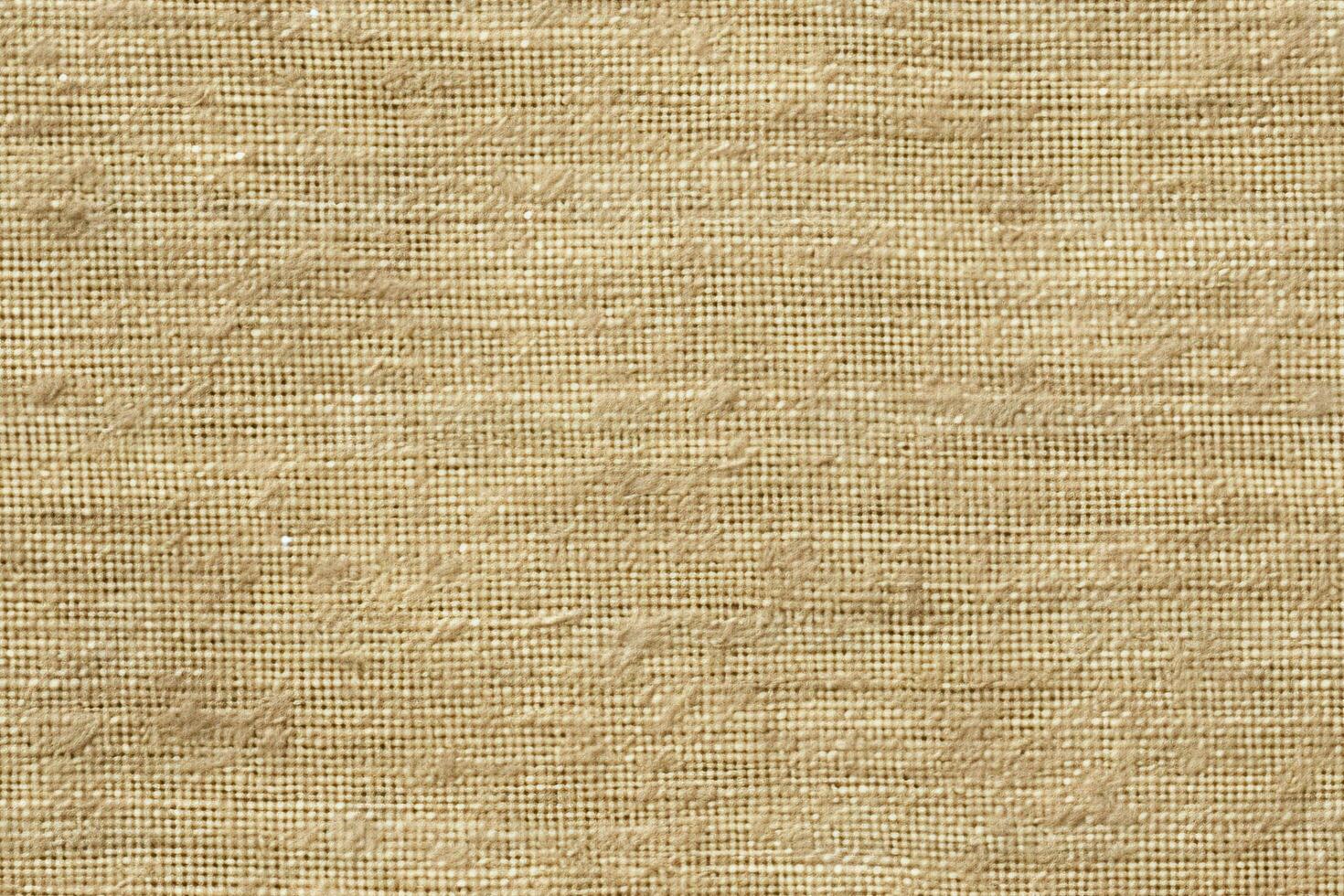 AI generated Seamless Burlap Fabric Texture photo