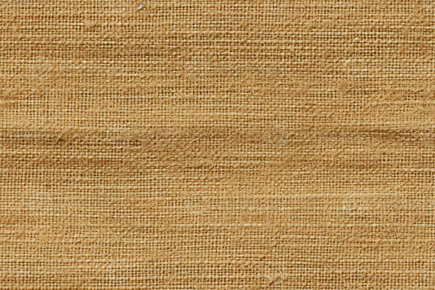 AI generated Seamless Burlap Fabric Texture photo