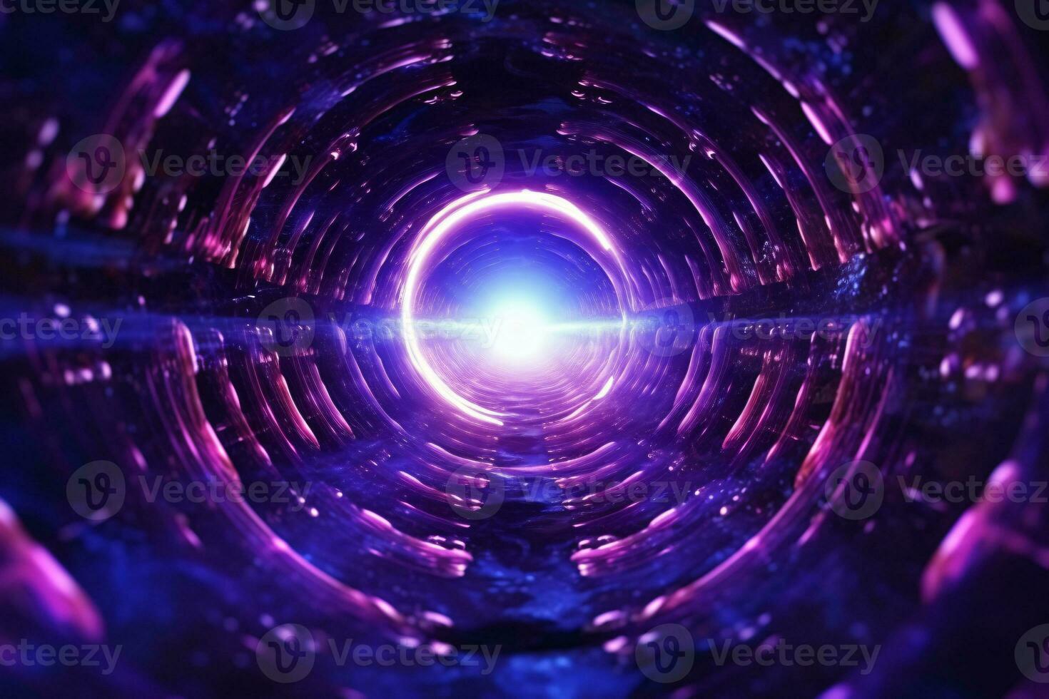 AI generated Energy Portal Background photo