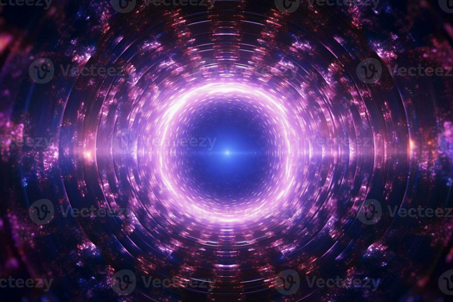 AI generated Energy Portal Background photo