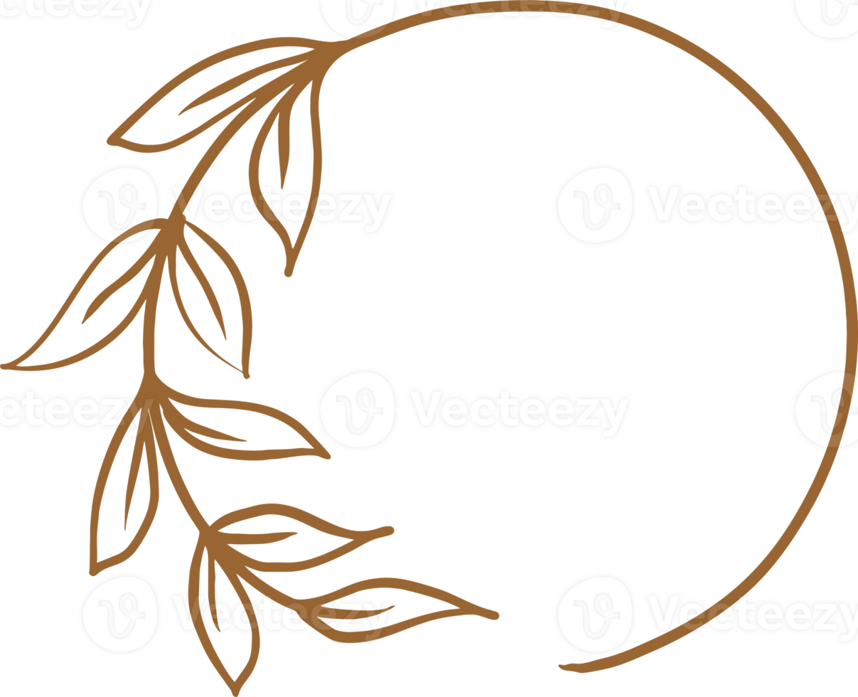 Wreaths and branches with leaves laurel png