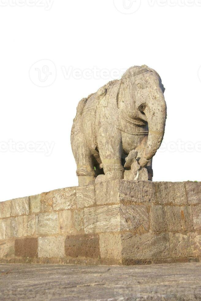 Large elephant sculpture photo