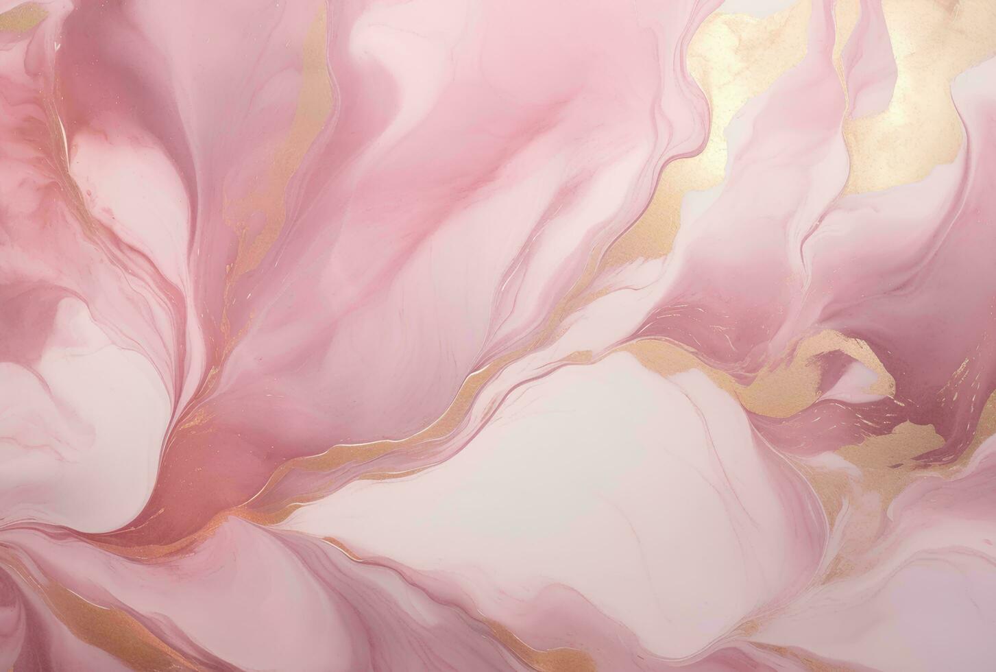 AI generated Abstract background of acrylic paint in pink and white colors, Pink purple marble texture background. photo