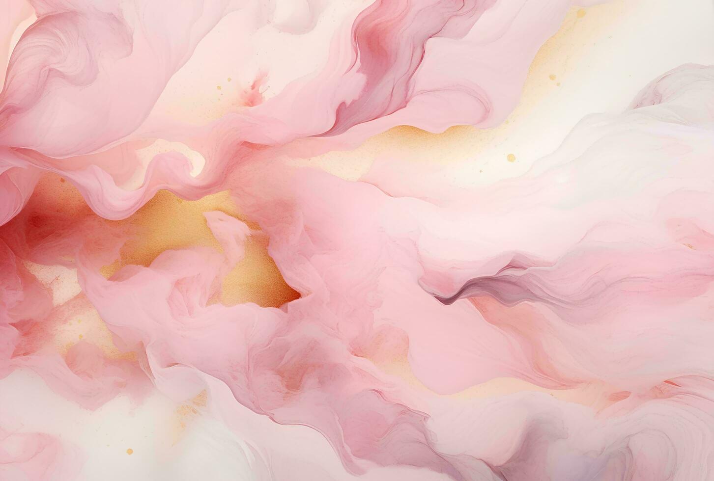 AI generated Abstract background of acrylic paint in pink and white colors, Pink purple marble texture background. photo