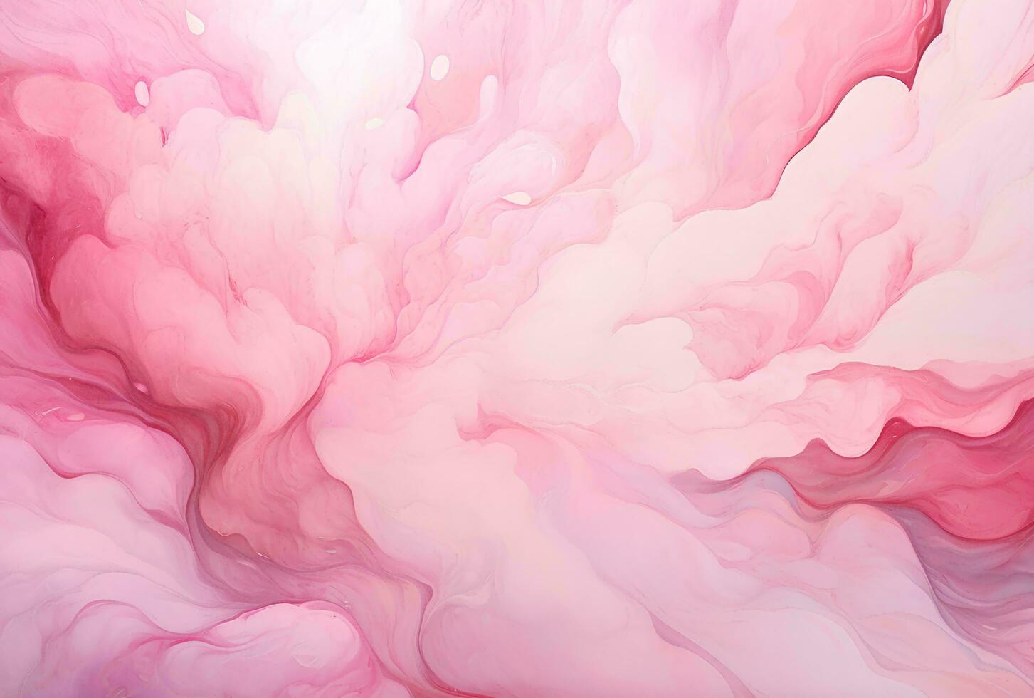 AI generated Abstract background of acrylic paint in pink and white colors, Pink purple marble texture background. photo