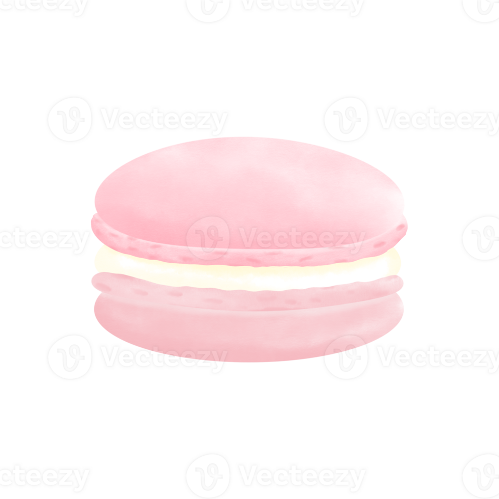 sweet macaroons in valentine png