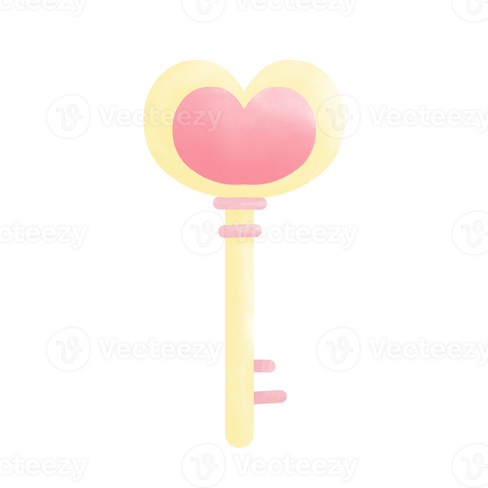 sweetie pink key and lock png