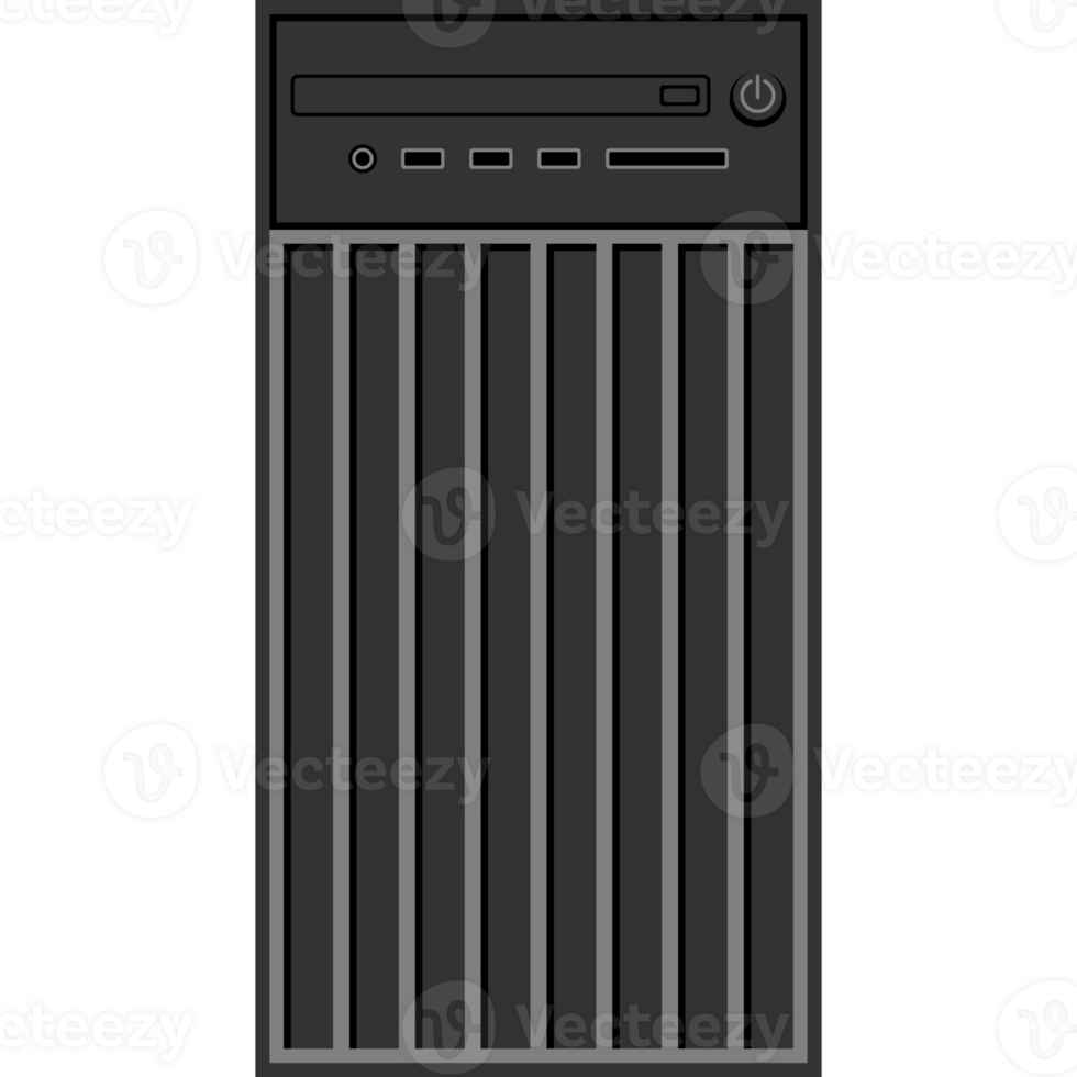 Computer Unit Illustration png