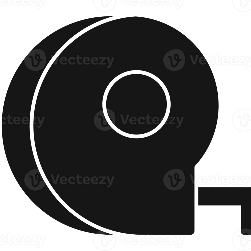 Tape Measure Icon Filled Style png