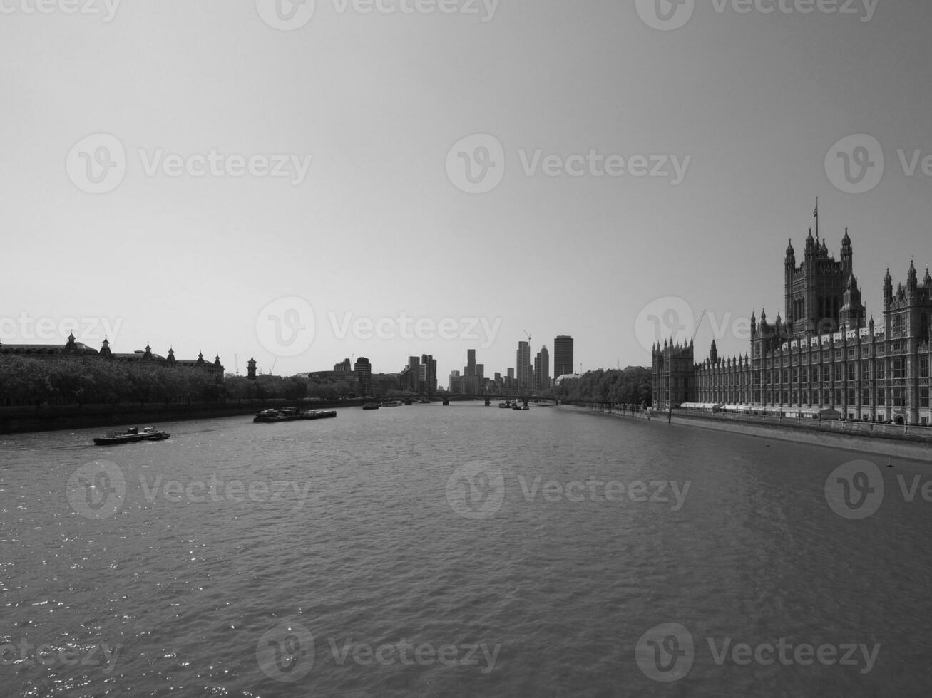 River Thames in London photo
