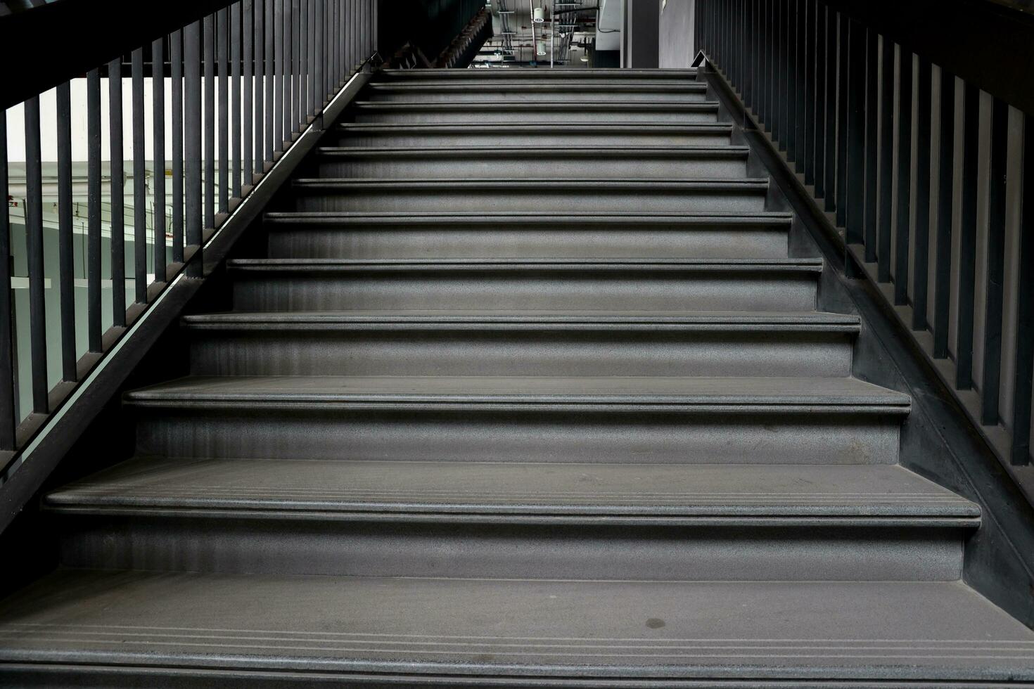 stairs up step modern perspective bulding access construction staircase entrance photo