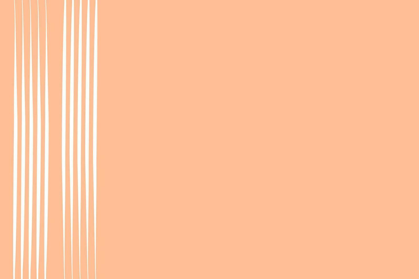Abstract background with lines color of the year 2024 Peach Fuzz vector