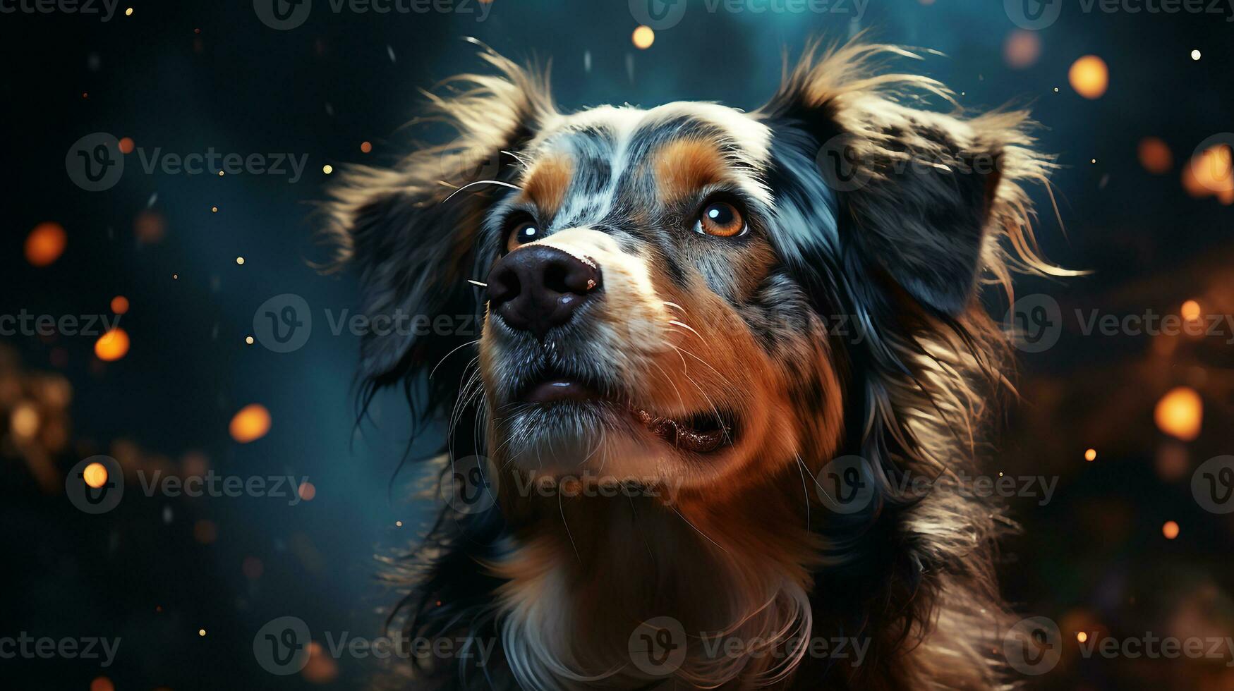 AI generated amazing dog wallpapers photo