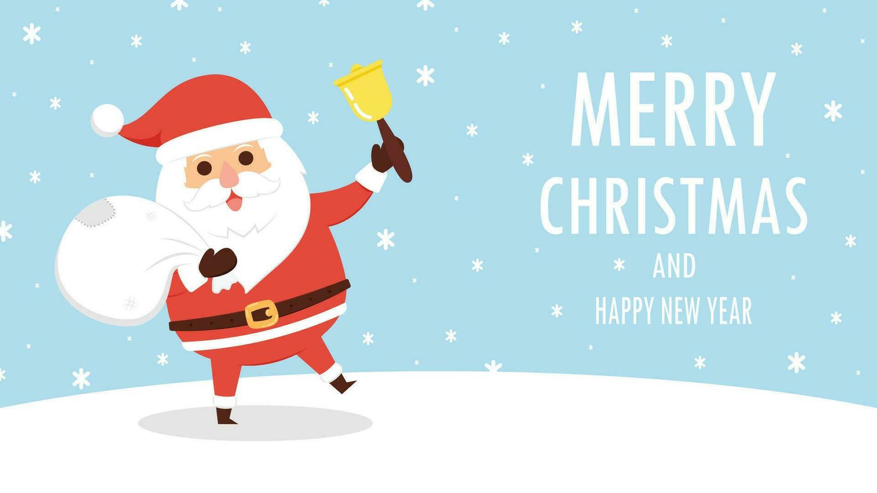 dibujos animados Navidad ilustraciones aislado en pastel. gracioso contento Papa Noel claus personaje con regalo, bolso con regalos, ondulación y saludo. para Navidad tarjetas, pancartas vector