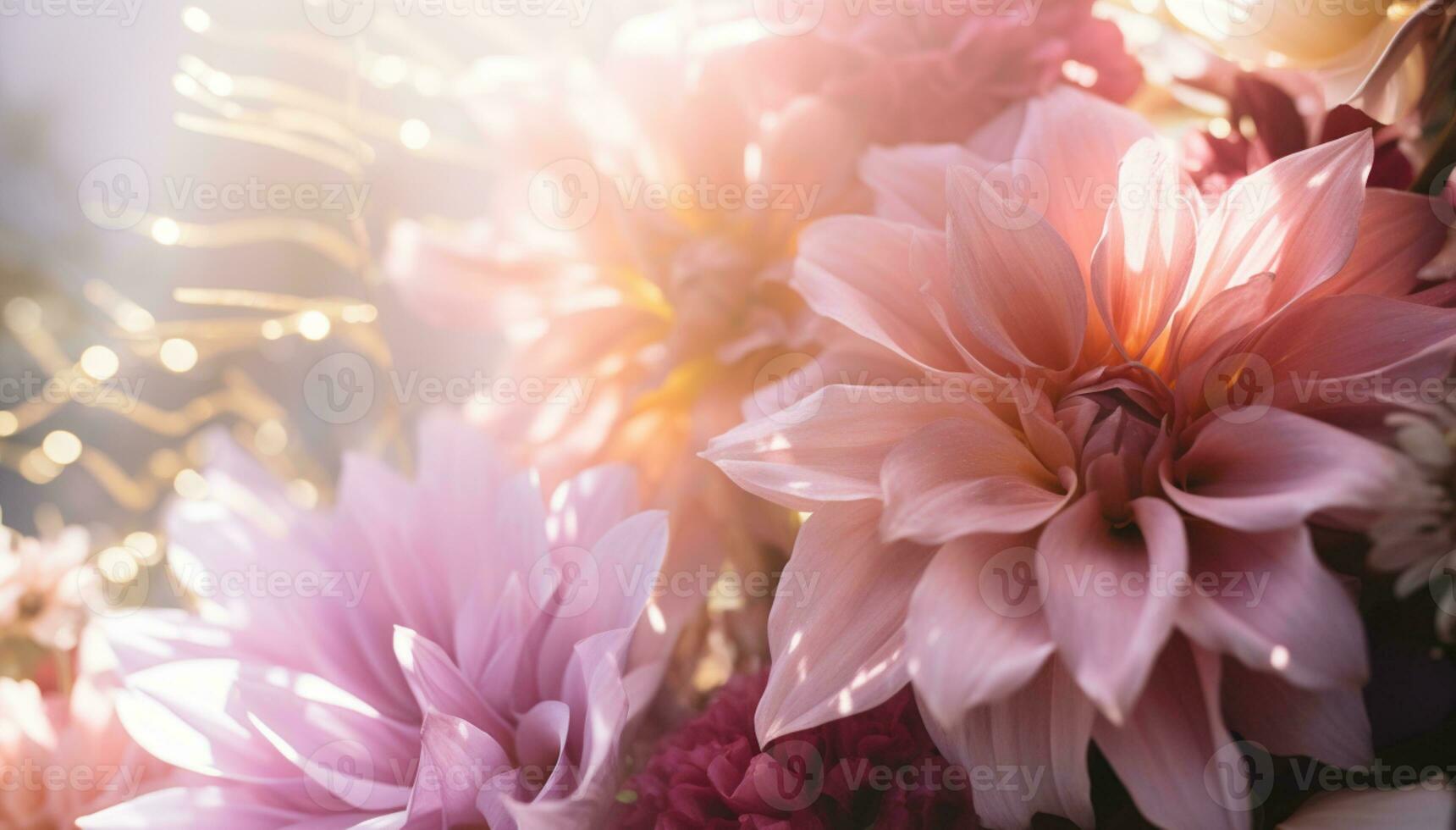 ai generado elegante flor antecedentes foto