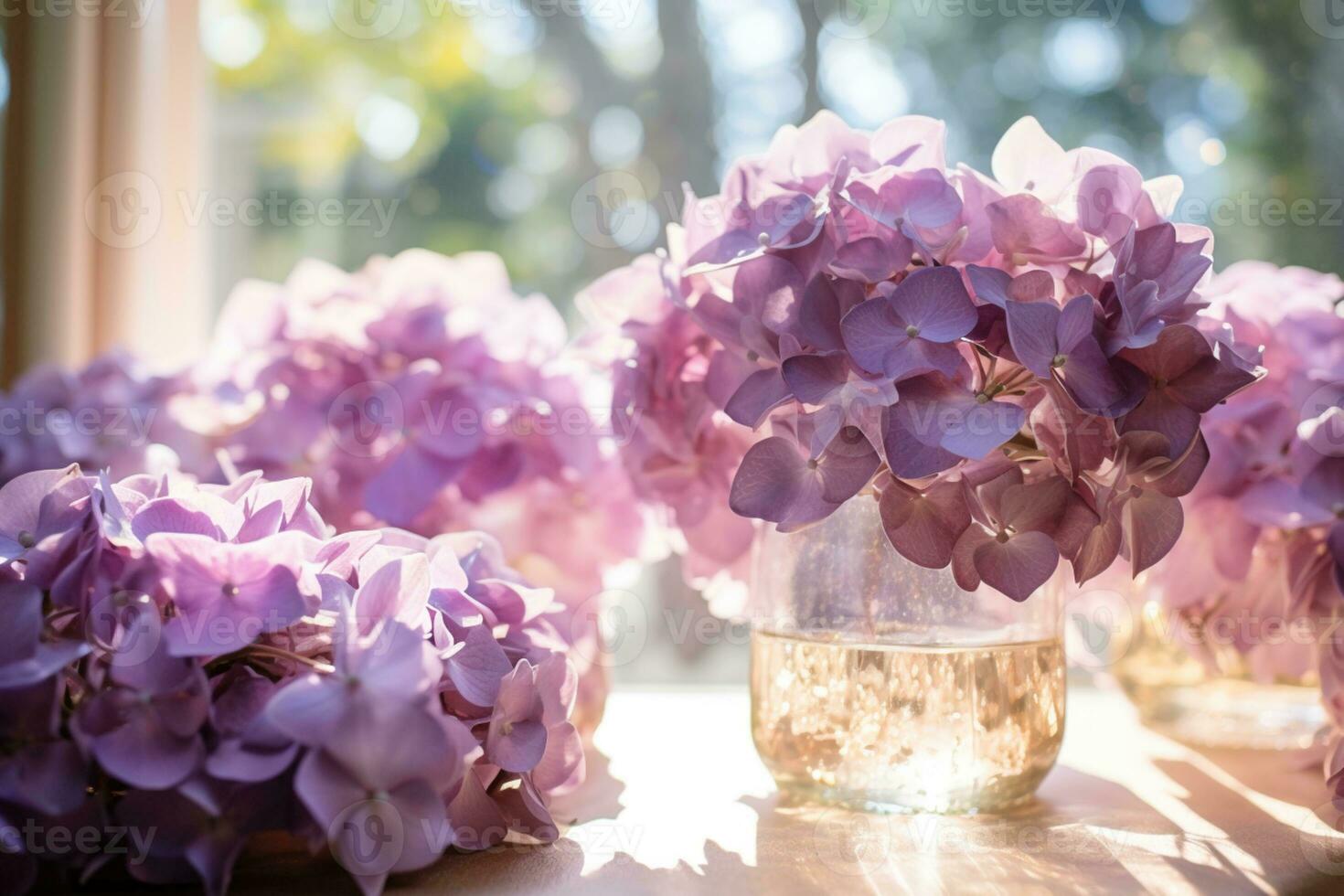 AI generated Elegant Flower Background photo