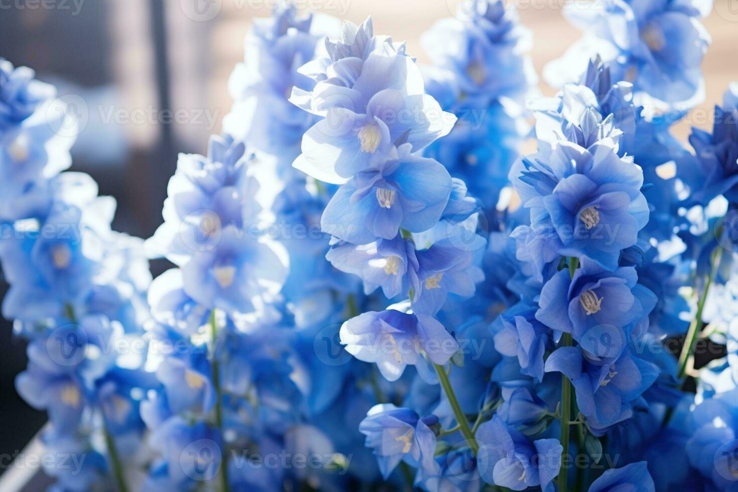 AI generated Outdoor Flower Background photo