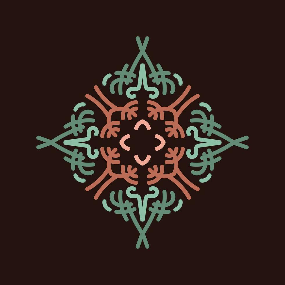 Baroque Design Element or Ornament vector