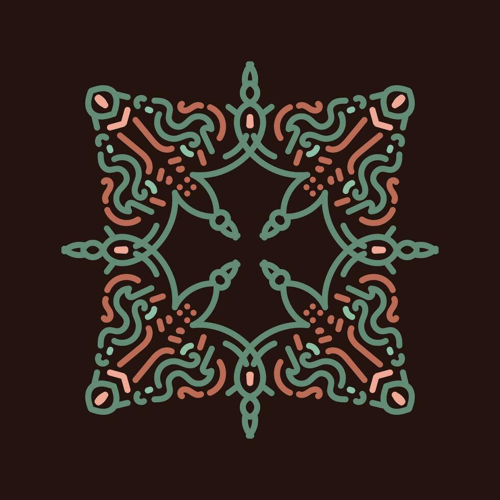 Baroque Design Element or Ornament vector