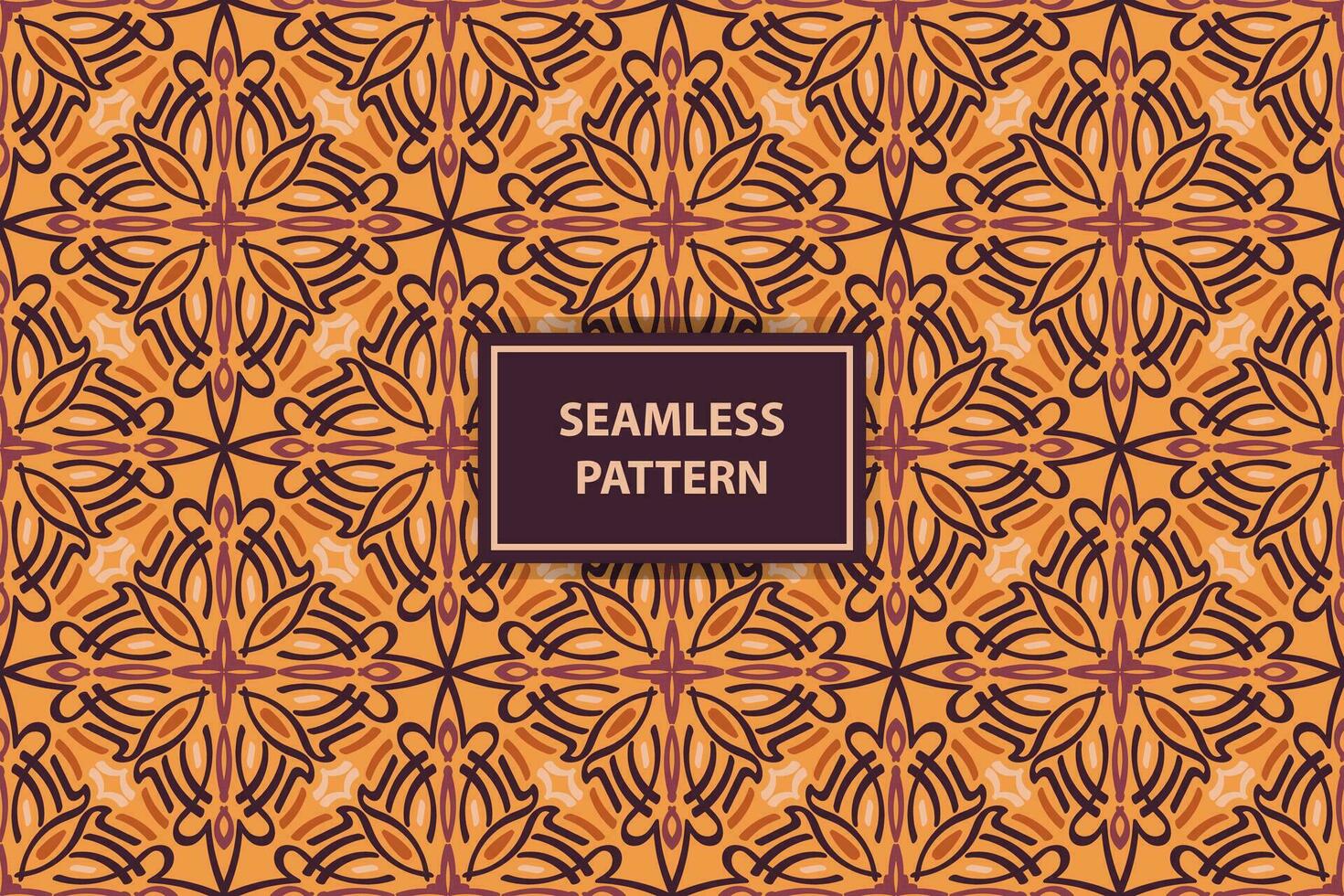oriental patterns. purple and orange background with Arabic ornament. Pattern, background and wallpaper for your design. Textile ornament. Vector illustration.