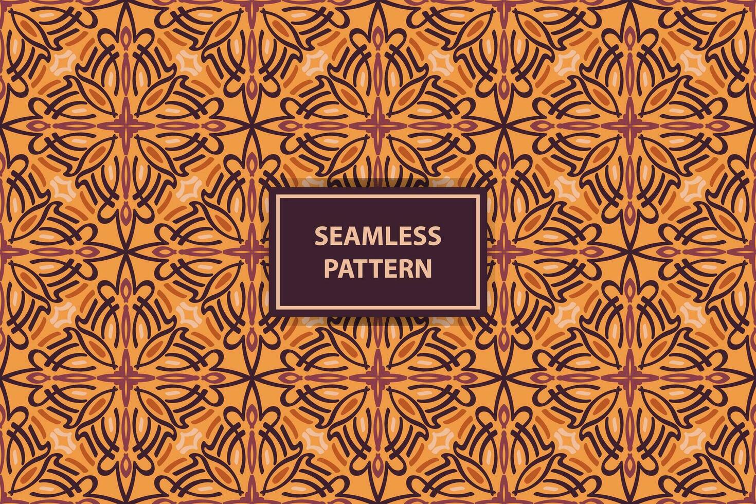 oriental patterns. purple and orange background with Arabic ornament. Pattern, background and wallpaper for your design. Textile ornament. Vector illustration.