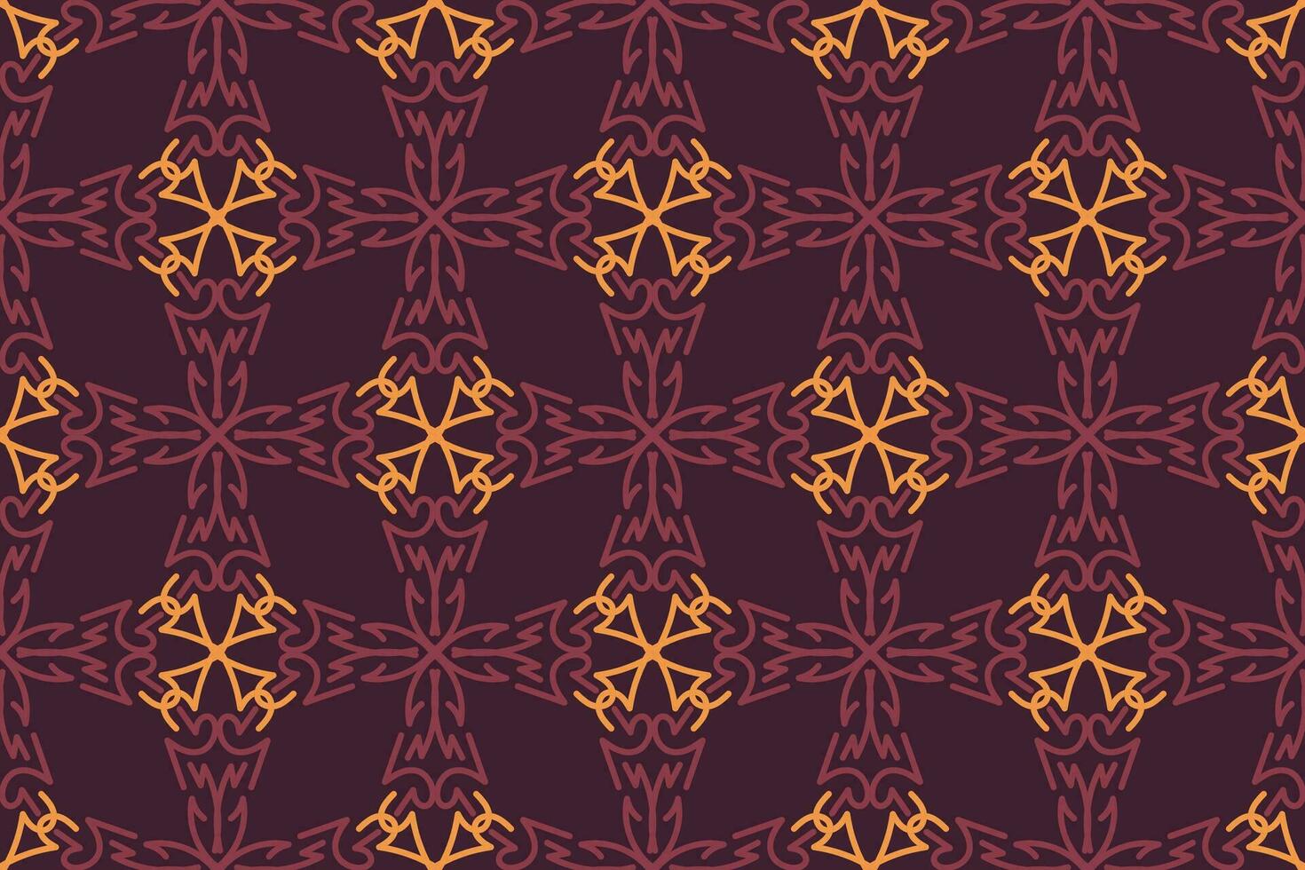 arabic pattern. purple and orange background with Arabic ornaments. Patterns, backgrounds and wallpapers for your design. Textile ornament. Vector illustration.