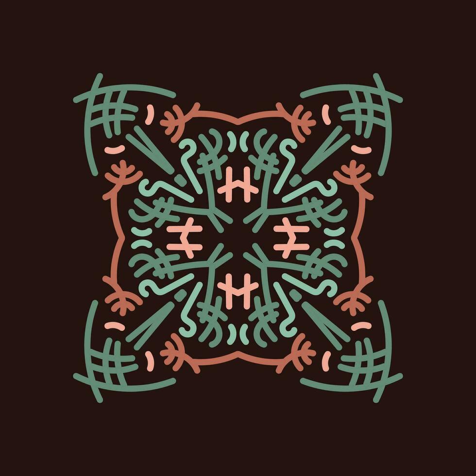 Baroque Design Element or Ornament vector