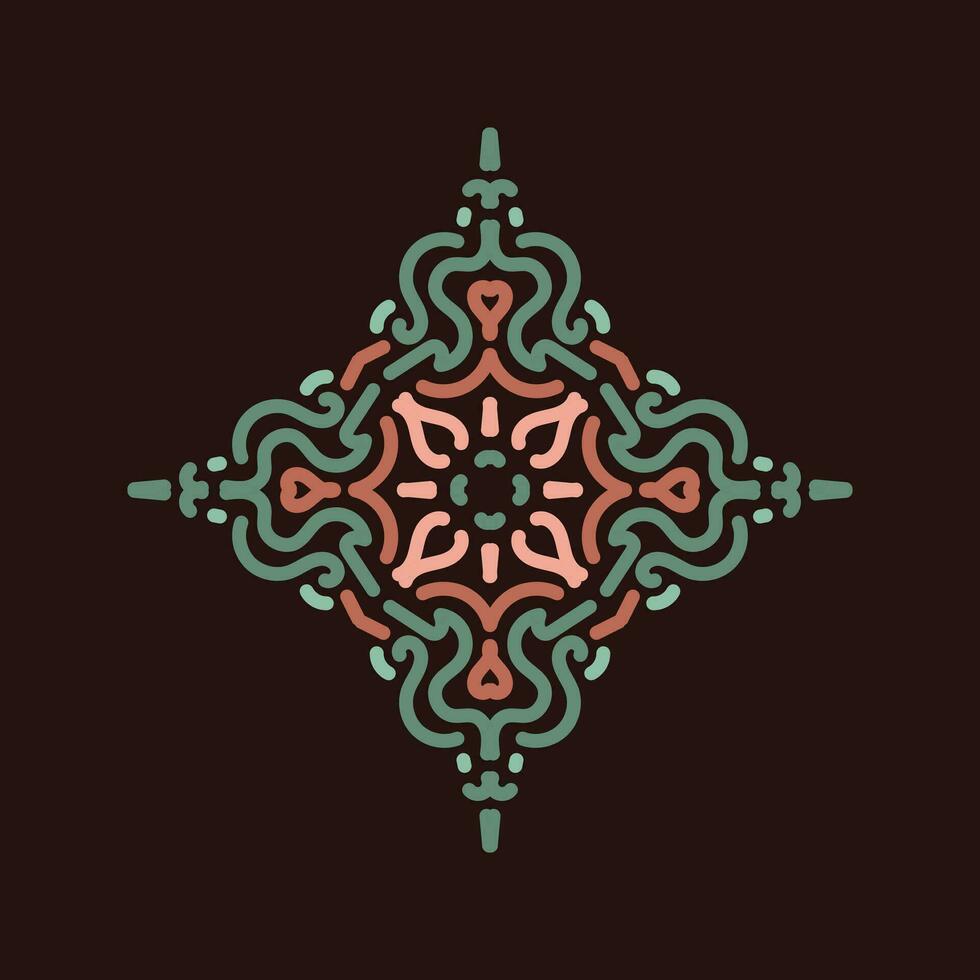 Baroque Design Element or Ornament vector