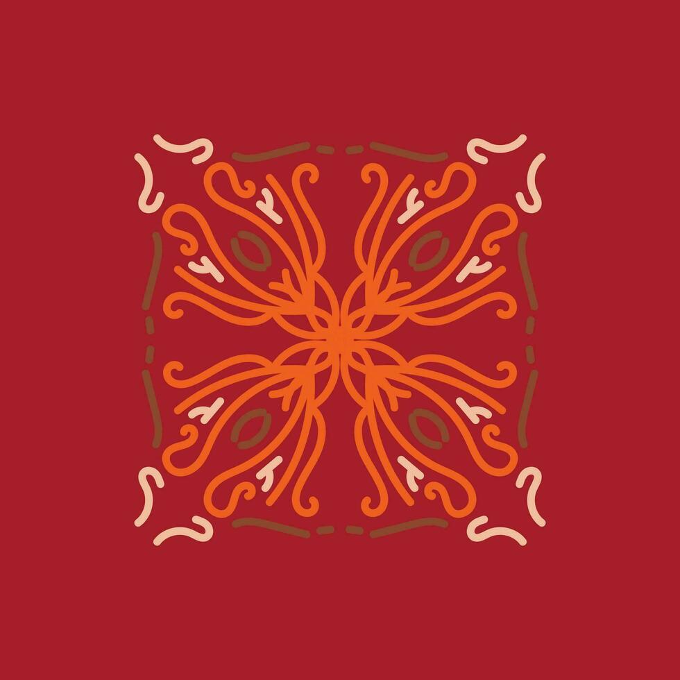 Baroque Design Element or Ornament vector