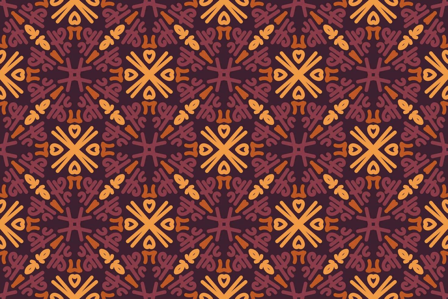 oriental modelo. púrpura y naranja antecedentes con Arábica adornos patrones, antecedentes y fondos de pantalla para tu diseño. textil ornamento. vector ilustración.