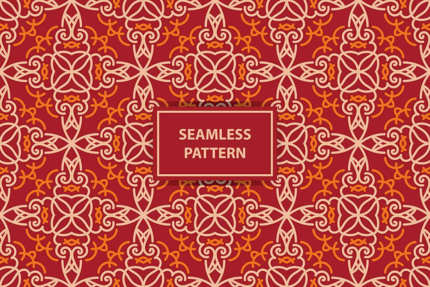 Pattern india seamless oriental vintage indian background, Abstract pattern background. Vintage decorative elements. Hand drawn background. Islam, Arabic, Indian, ottoman motifs vector