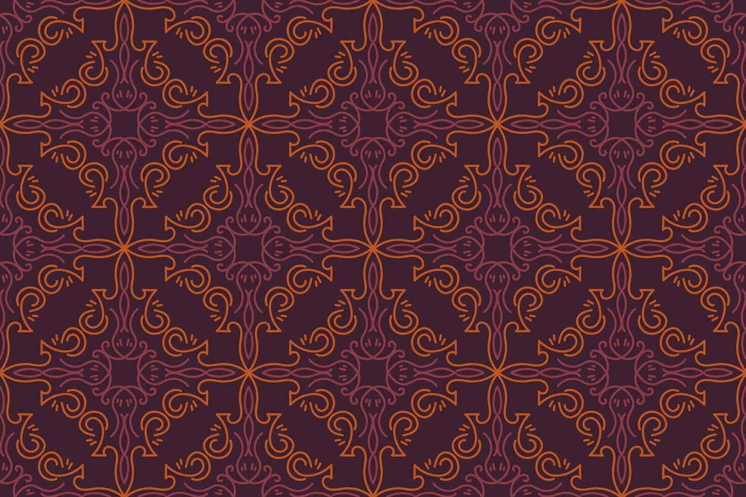 arabic pattern. purple and orange background with Arabic ornaments. Patterns, backgrounds and wallpapers for your design. Textile ornament. Vector illustration.