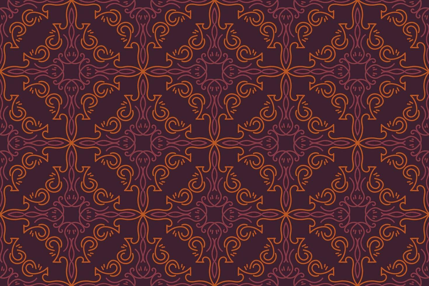 arabic pattern. purple and orange background with Arabic ornaments. Patterns, backgrounds and wallpapers for your design. Textile ornament. Vector illustration.