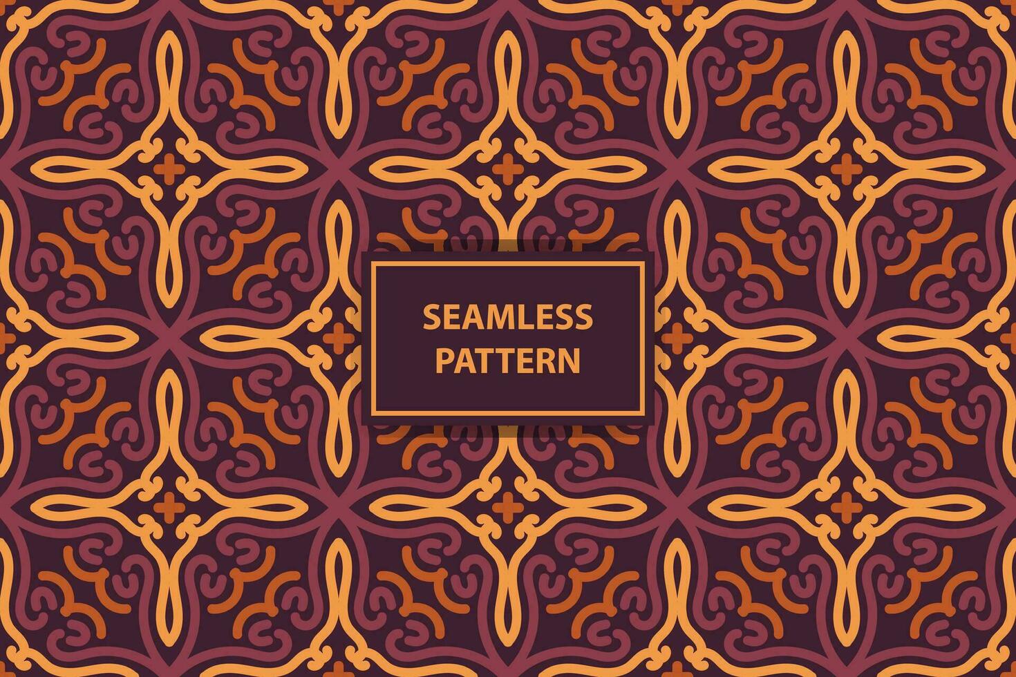 oriental pattern. purple and orange background with Arabic ornaments. Patterns, backgrounds and wallpapers for your design. Textile ornament. Vector illustration.