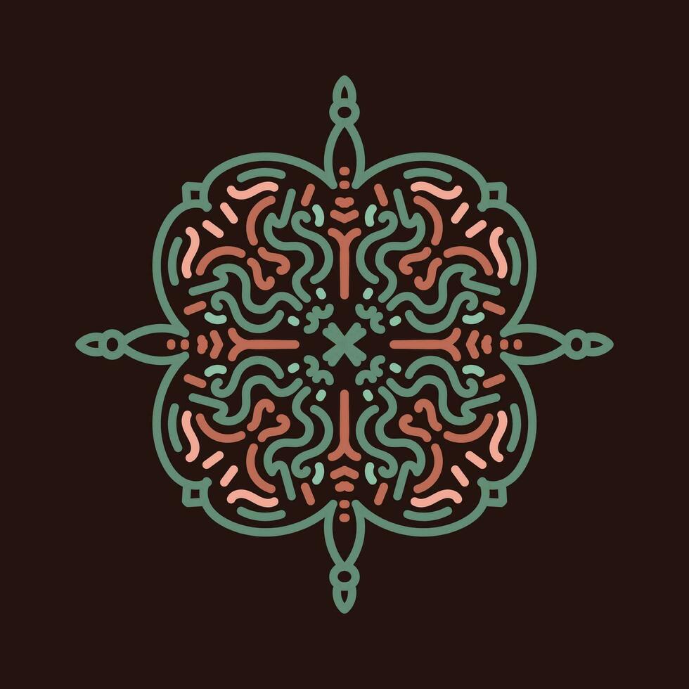 Baroque Design Element or Ornament vector