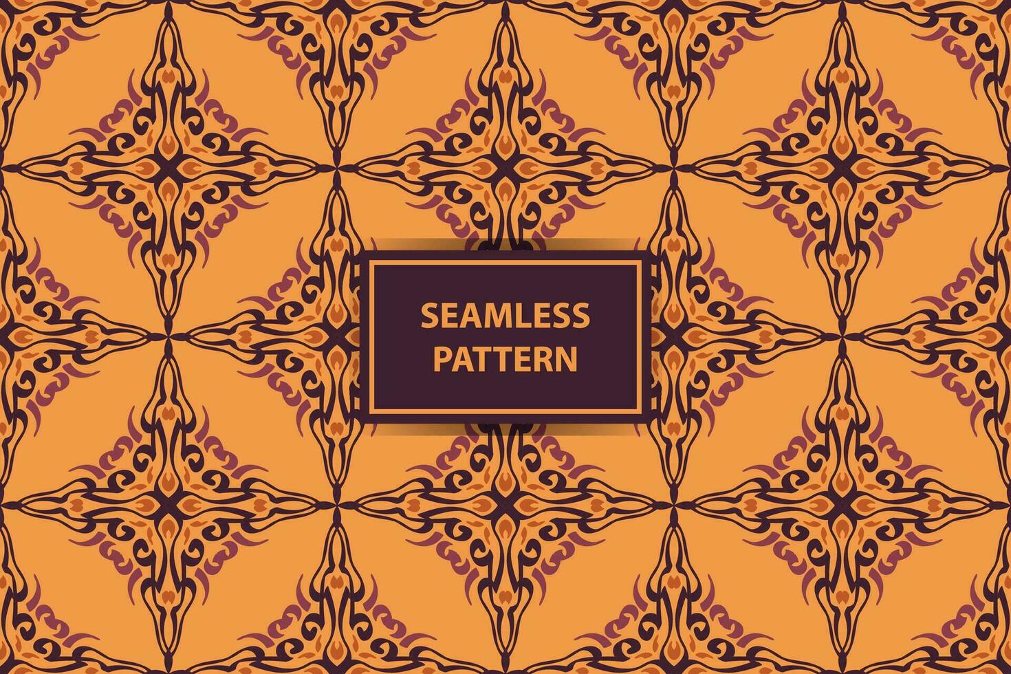 oriental patterns. purple and orange background with Arabic ornament. Pattern, background and wallpaper for your design. Textile ornament. Vector illustration.