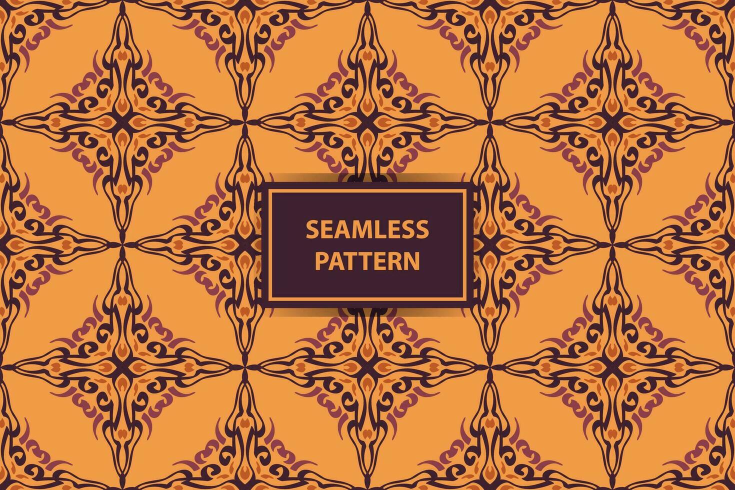 oriental patterns. purple and orange background with Arabic ornament. Pattern, background and wallpaper for your design. Textile ornament. Vector illustration.