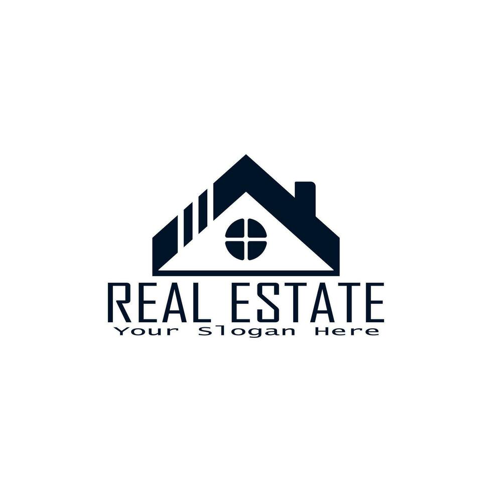 real estate housing apartment hotel logos. real estate development company logotype. minimalist real estate housing logo. vector