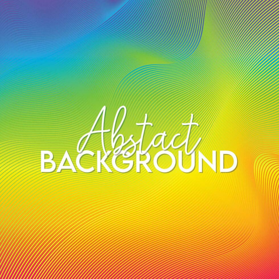 Abstract Modern colorful wave background vector