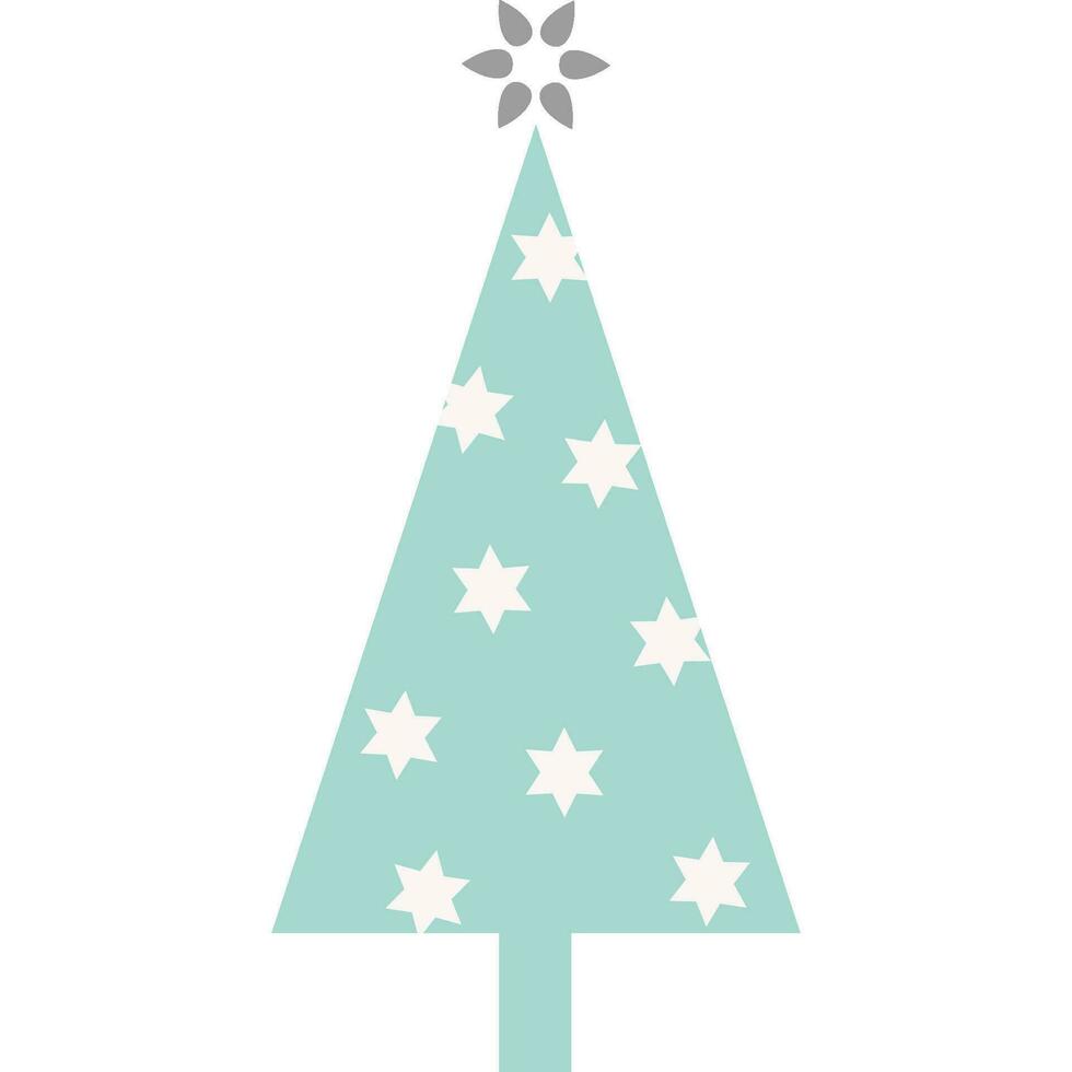 cute Christmas trees, Christmas trees with transparent background vector