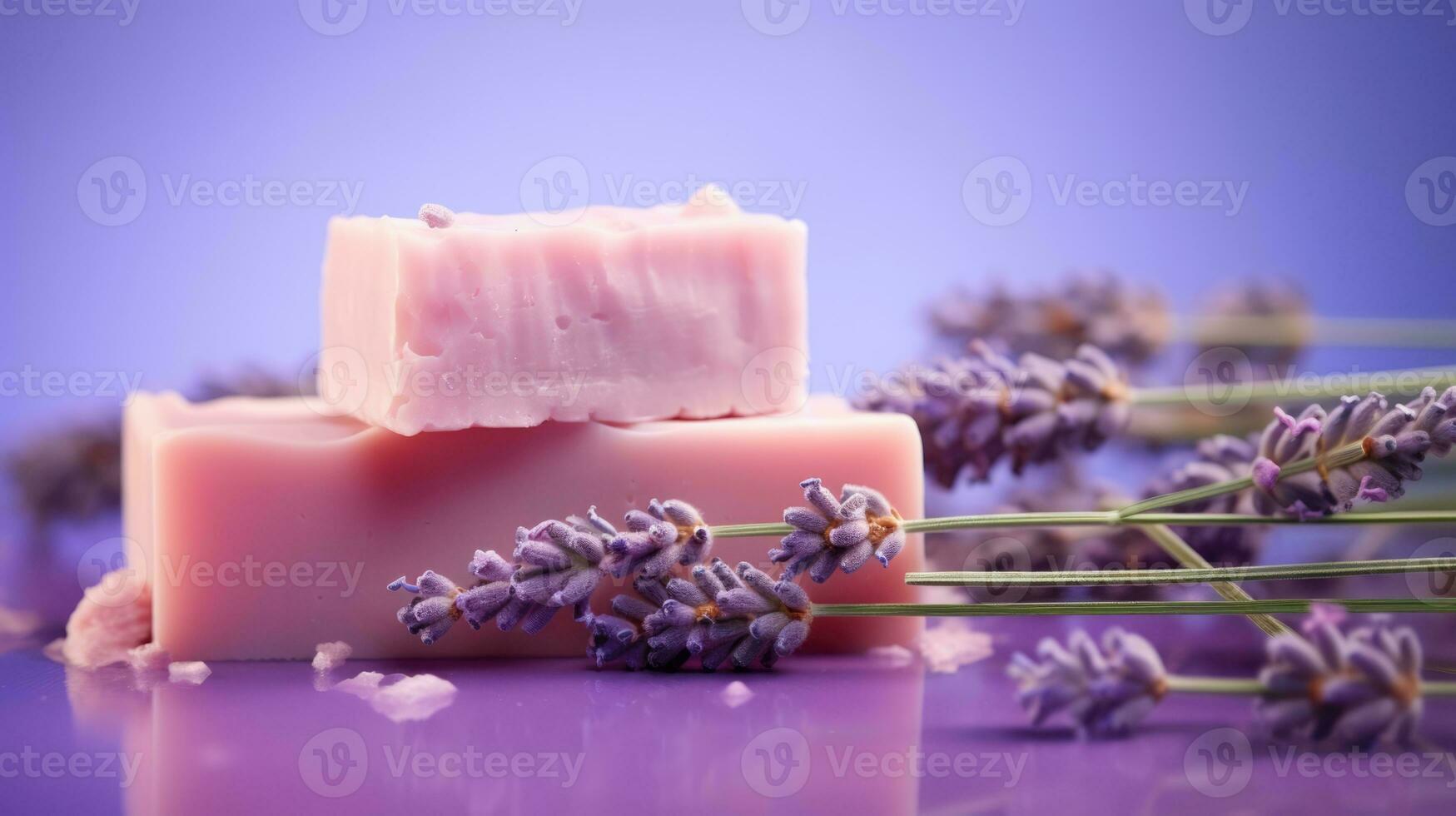 AI Generated Homemade scented bathroom spa aroma bars nature bath care herbal organic background photo