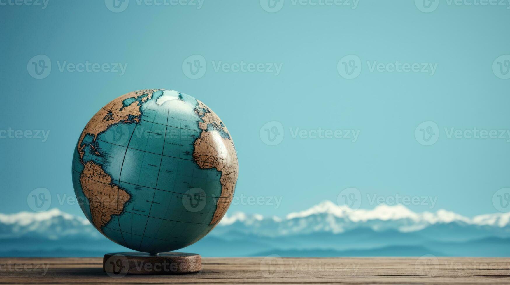 AI Generated Background cartography globe global geography earth travel countries world science map photo