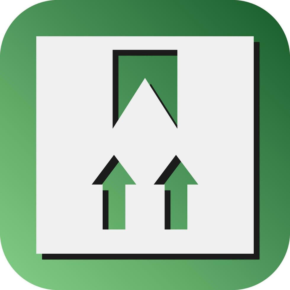 Delivery Box Vector Glyph Gradient Background Icon For Personal And Commercial Use.
