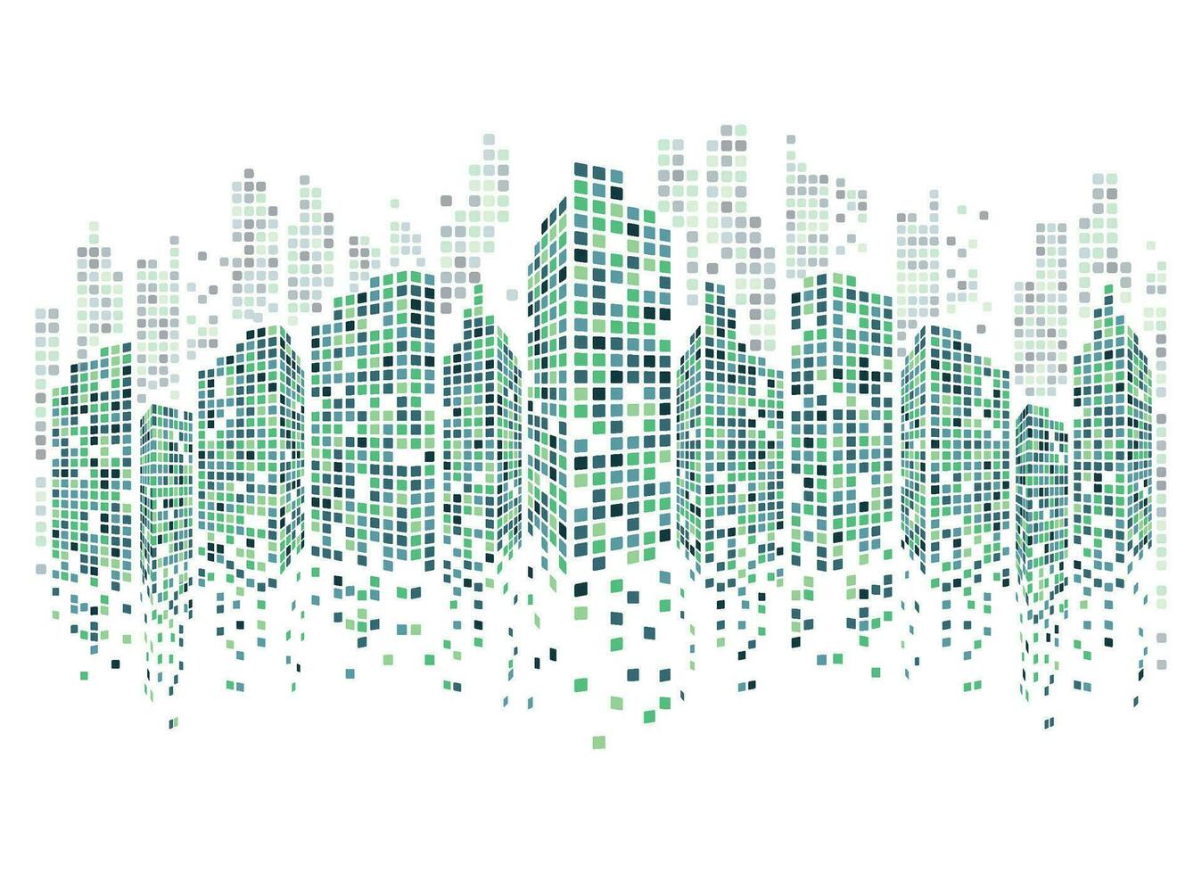 city skyline vector illustration