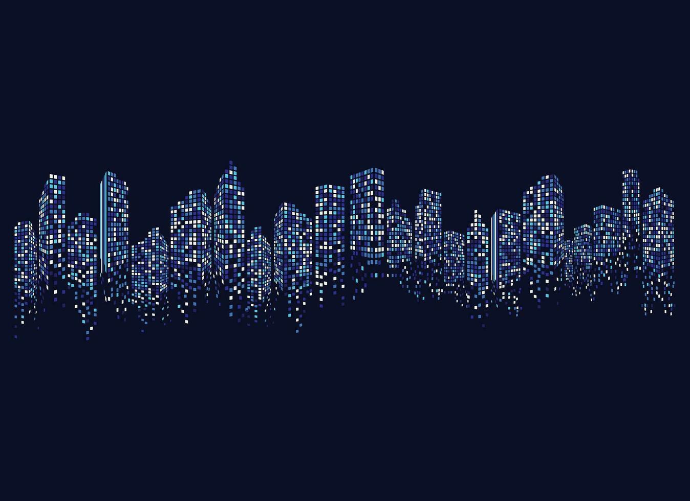 city skyline vector illustration