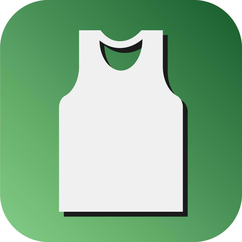 Tank Top Vector Glyph Gradient Background Icon For Personal And Commercial Use.