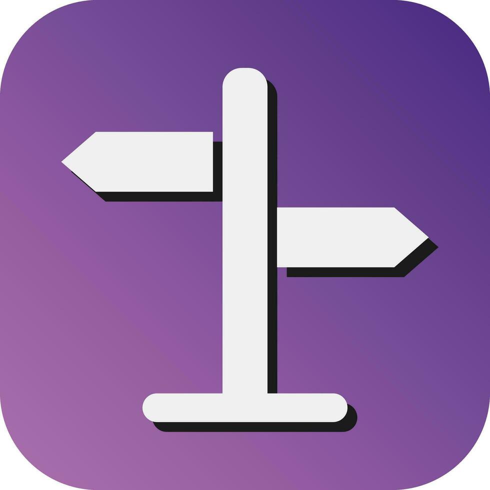 Sign Vector Glyph Gradient Background Icon For Personal And Commercial Use.