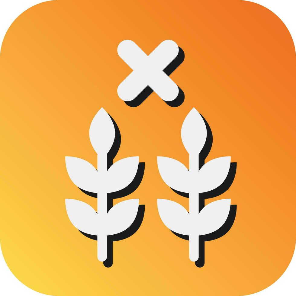 Food Scarcity Vector Glyph Gradient Background Icon For Personal And Commercial Use.