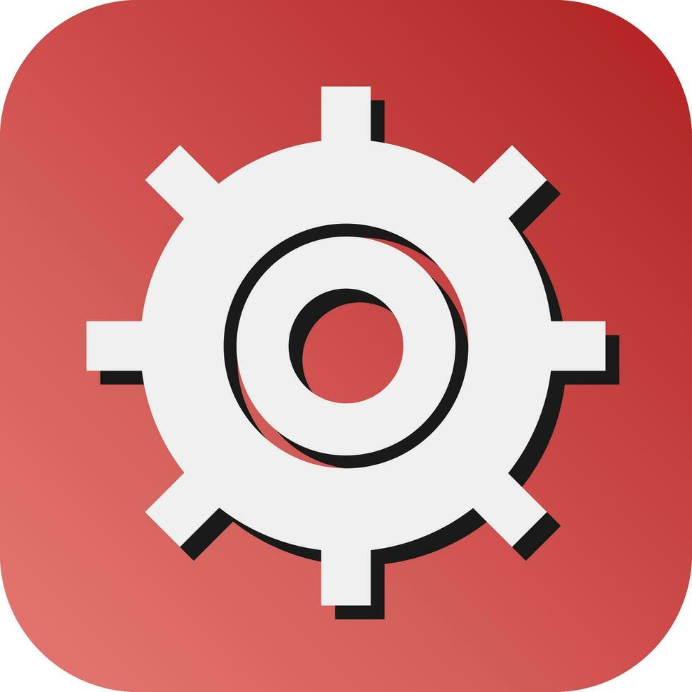 Settings Vector Glyph Gradient Background Icon For Personal And Commercial Use.
