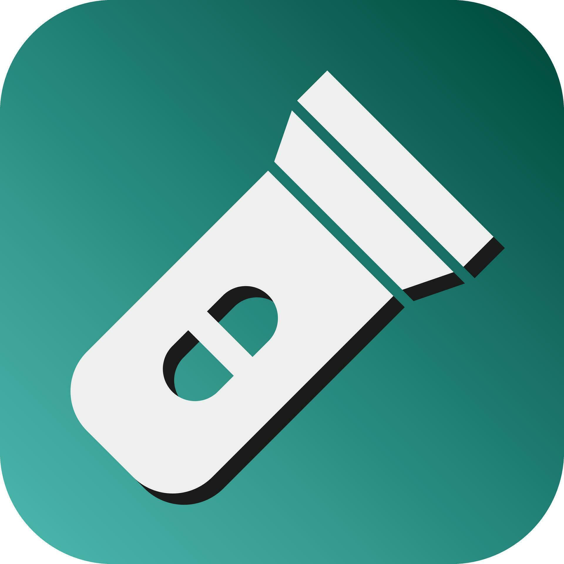 Torch Vector Glyph Gradient Background Icon For Personal And Commercial